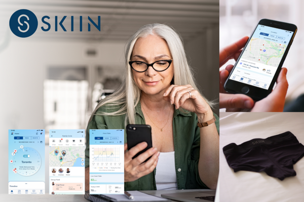 Skiin App with Skiin Garment