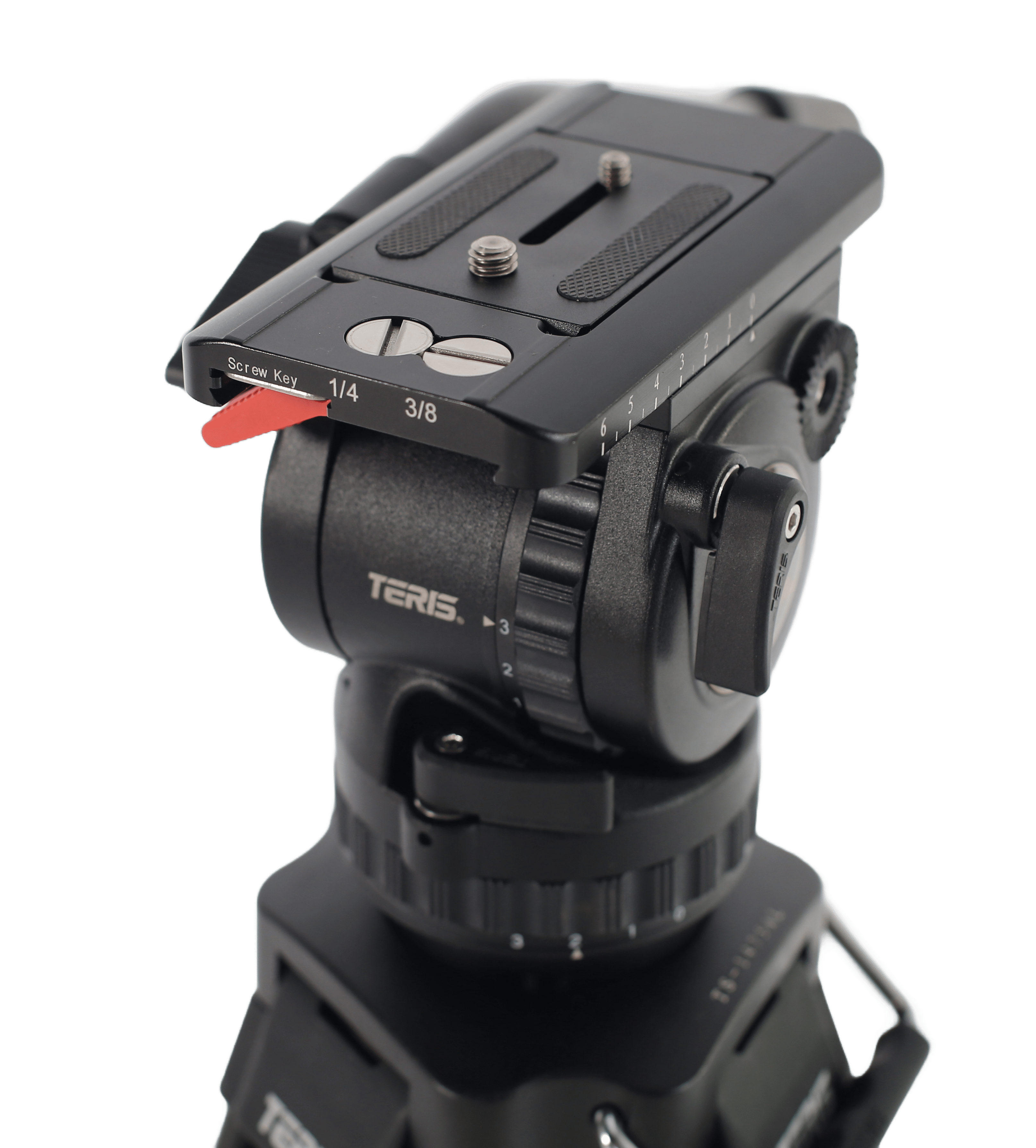 Teris Professional Carbon Video Camera Tripod Fluid Head 7KG TS-N6T PLUS-Q  Trix