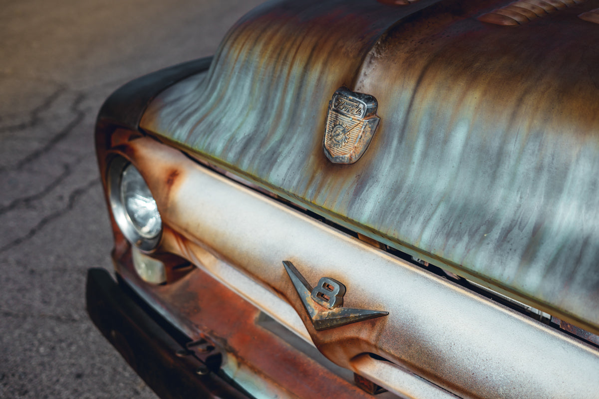 1956 Ford F600 Rat Rod Faux Patina Paint Job (VIDEO) – Nefarious Kustoms