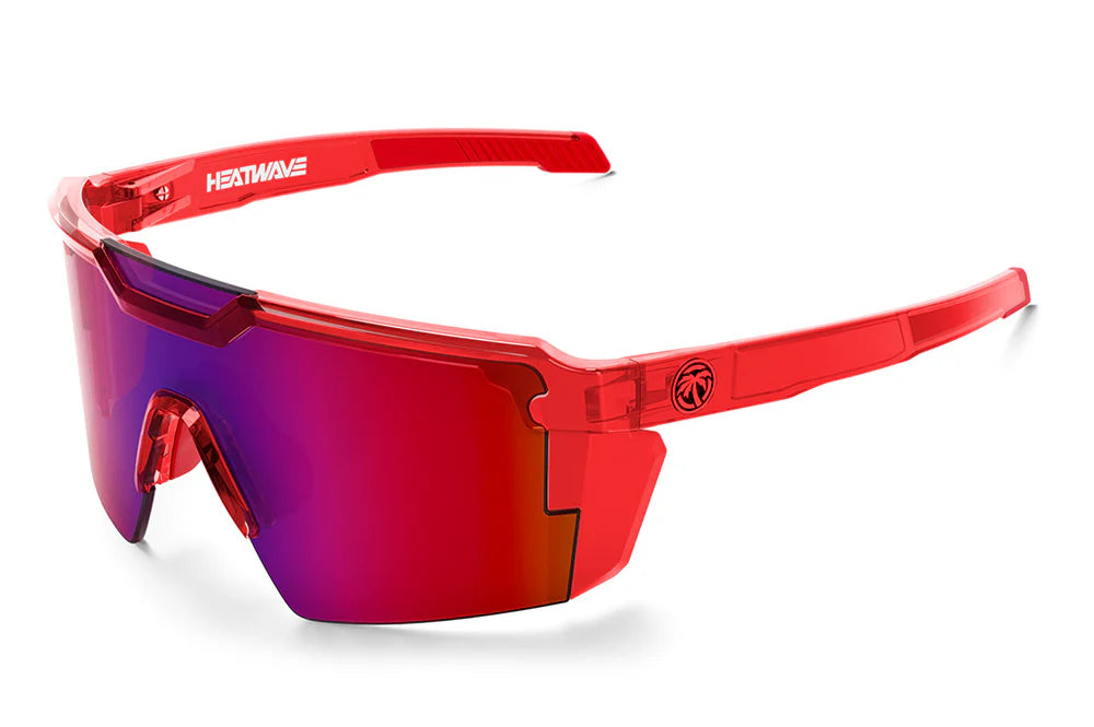 Image of FUTURE TECH SUNGLASSES: Neon Red