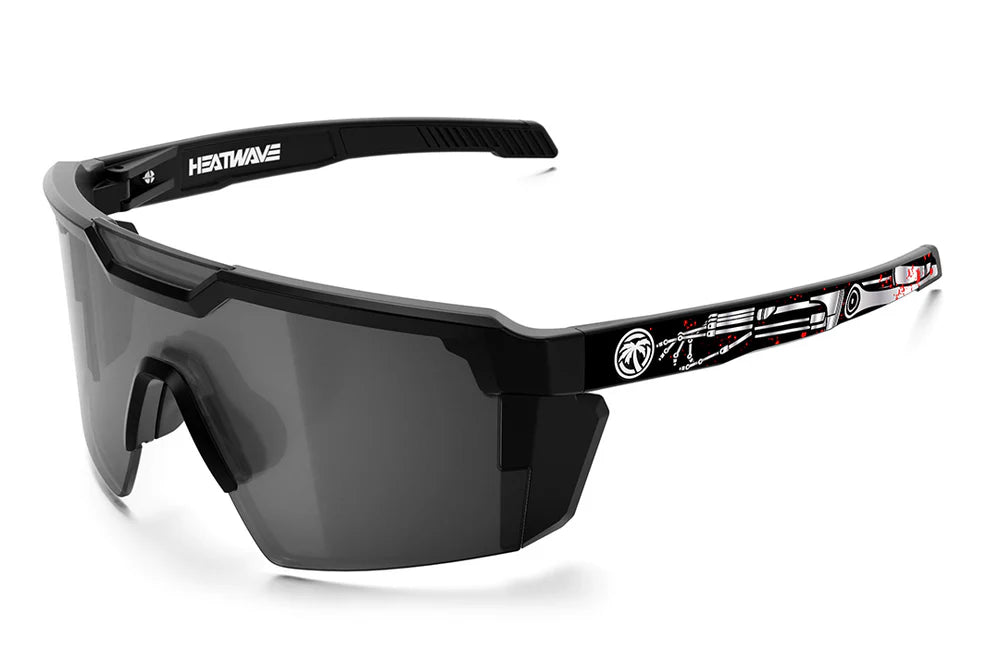 Image of FUTURE TECH SUNGLASSES BLACK: Tech Noir