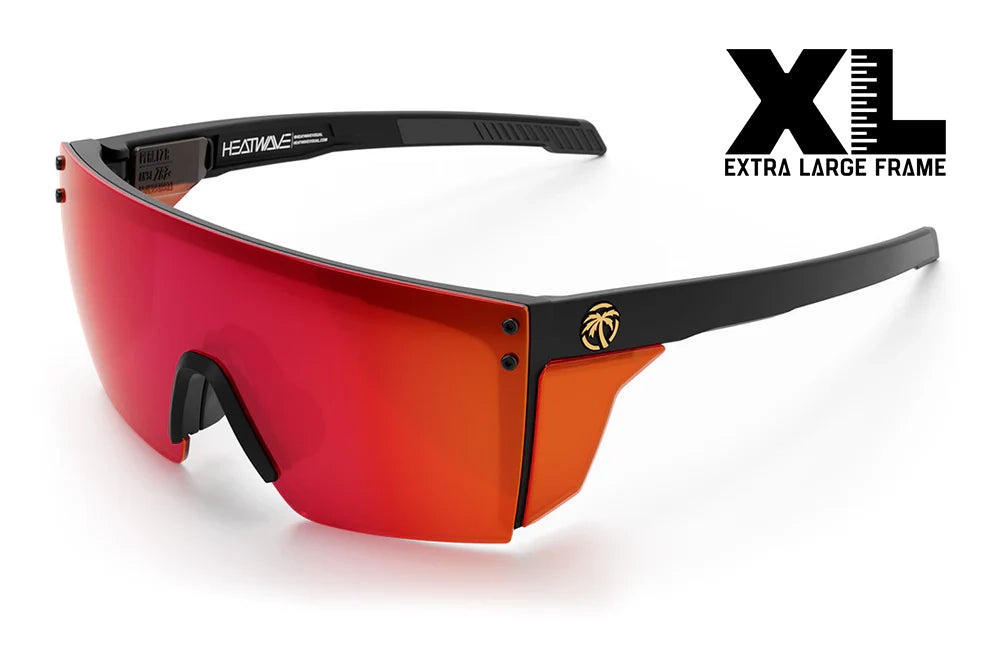 Image of PERFORMANCE XL LAZER FACE SUNGLASSES: Firestorm