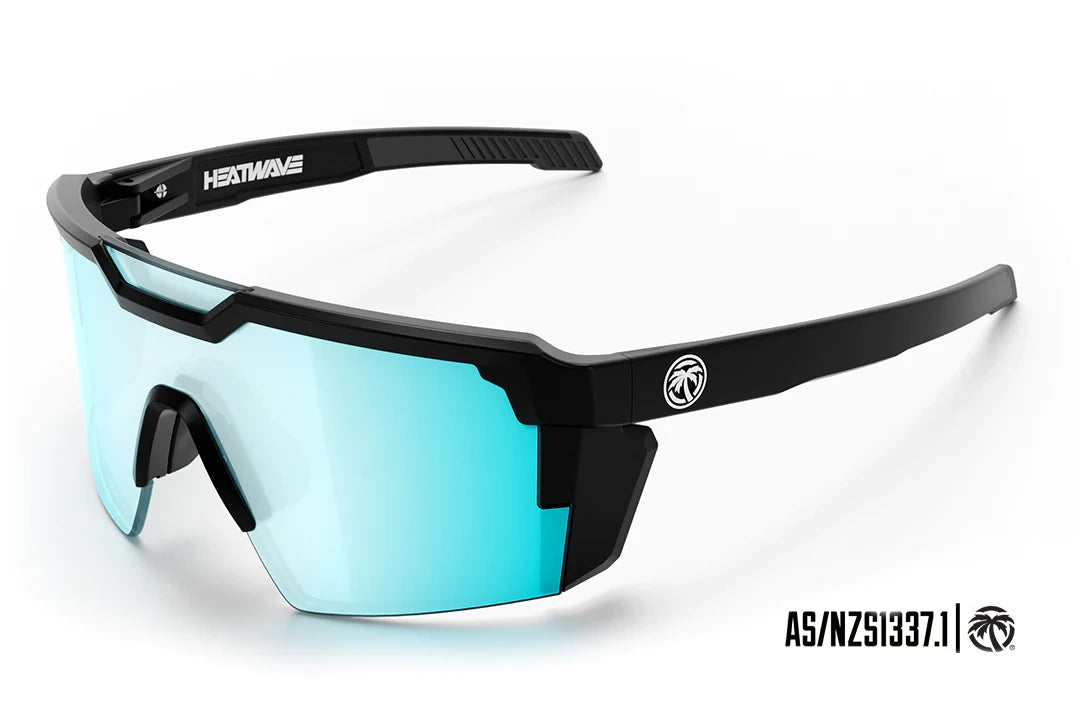 Image of FUTURE TECH SUNGLASSES BLACK: Arctic Chrome