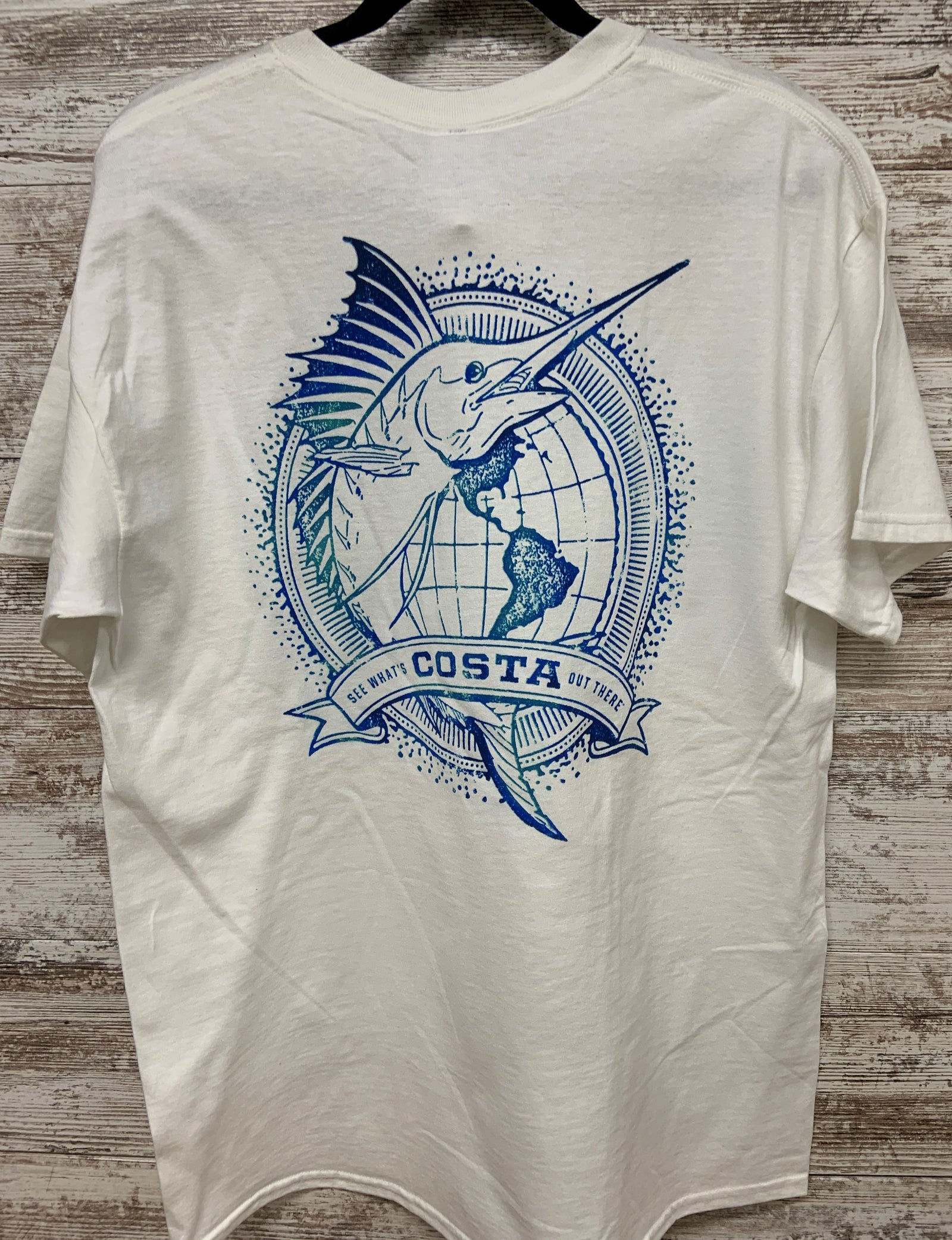 Fishing is Life Costa T-Shirt - Shirts & Tops - Costa - Butch's Tackle &  Marine - Torch Lake Apparel, Sweatshirts, Gifts & Tritoon Rentals