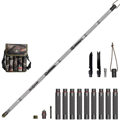 survival trekking pole