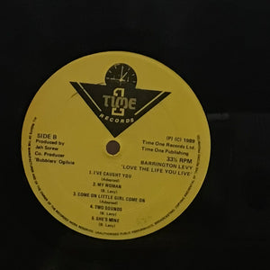 Barrington Levy – Love The Life You Live – YLC-RECORDS