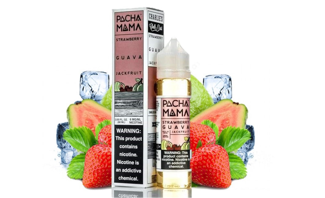 Pachamama Strawberry Guava Jackfruit 60ml E juice by Charlie’s Chalk Dust