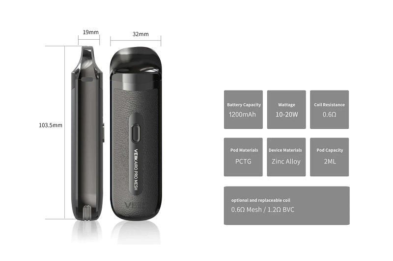 VEIIK Airo Pro Pod Kit 1200mAh Ras Al Khaimah-Abu Dhabi-Sharjah-Dubai