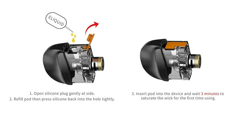 VEIIK Airo Pro Pod Kit 1200mAh Ras Al Khaimah-Abu Dhabi-Sharjah-Dubai