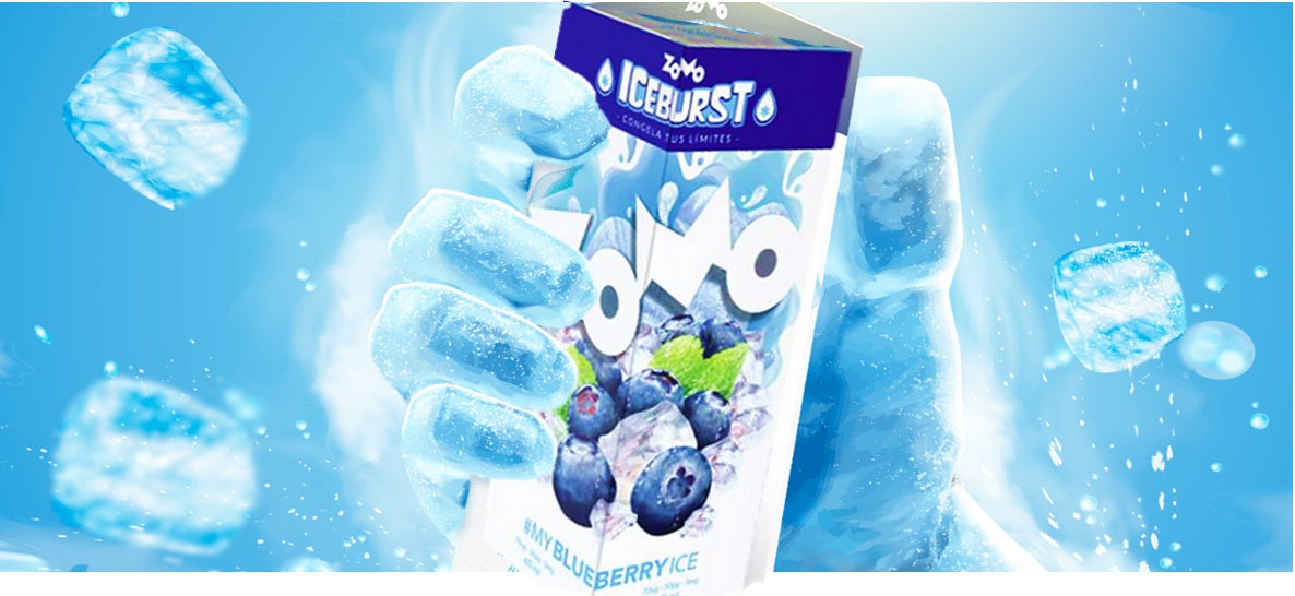 Blueberry Ice 60ml E liquid by Zomo Abu Dhabi & Dubai UAE, Ras Al Khaima
