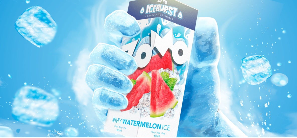 Watermelon Ice 60ml E liquid by Zomo Abu Dhabi & Dubai UAE, Vape Expo 2020