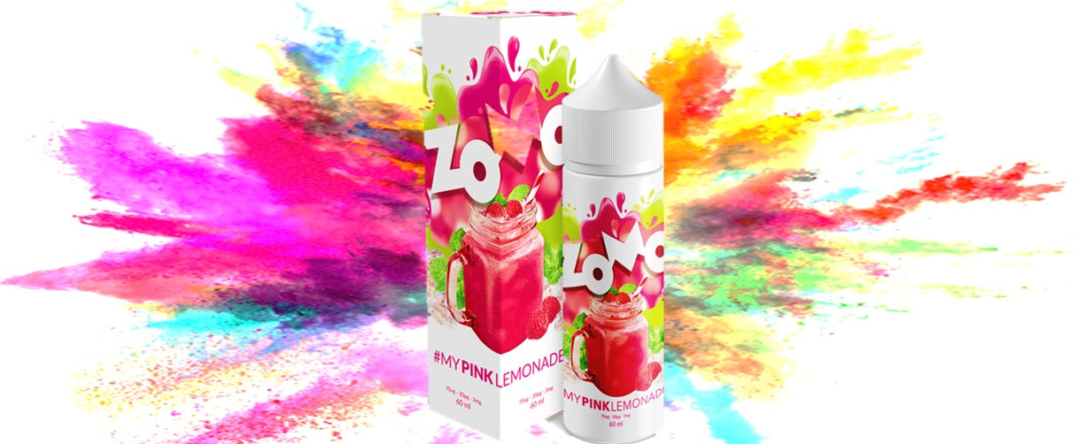 Pink lemonade 60ml E liquid by Zomo Abu Dhabi & Dubai UAE, Ras Al Khaima