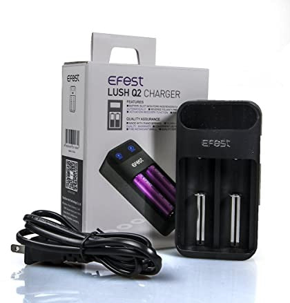 Efest LUSH Q2 2 Bay Battery Charger Abu Dhabi Dubai Sharjah UAE, KSA Saudi Arabia