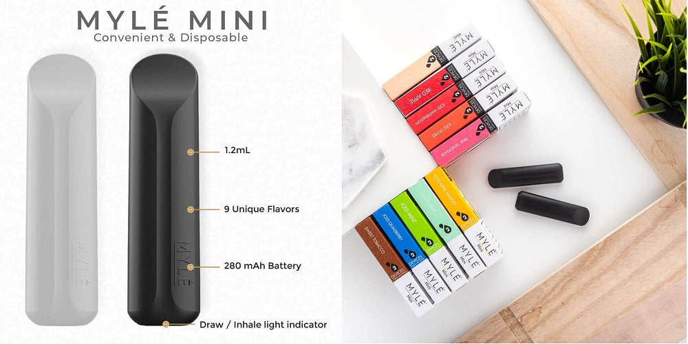 MYLE Mini Disposable Device Abu Dhabi Dubai  Sharjah UAE KSA Saudi Arabia