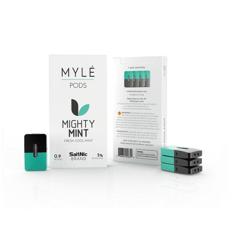 Myle pods UAE mighty mint