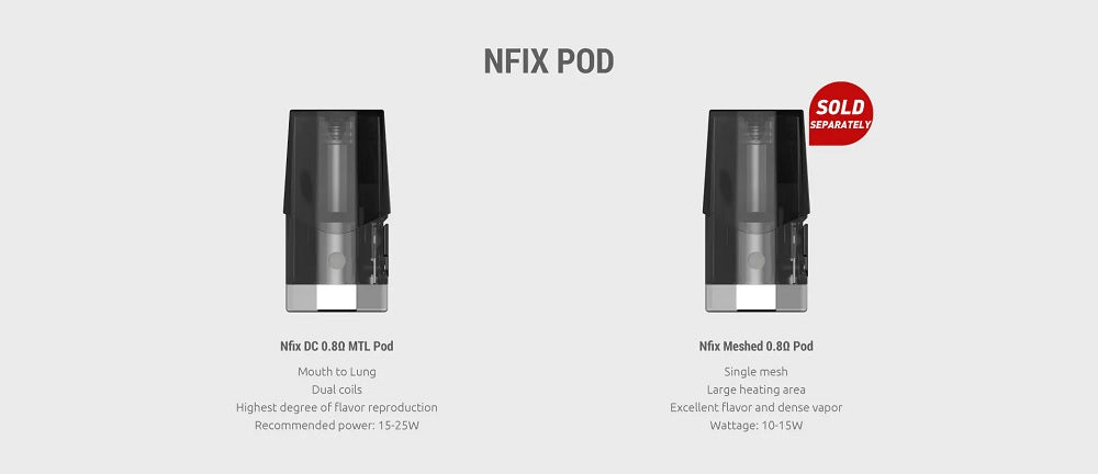 SMOK NFIX 25W POD SYSTEM Abu Dhabi, Sharjah UAE & Saudi Arabia KSA