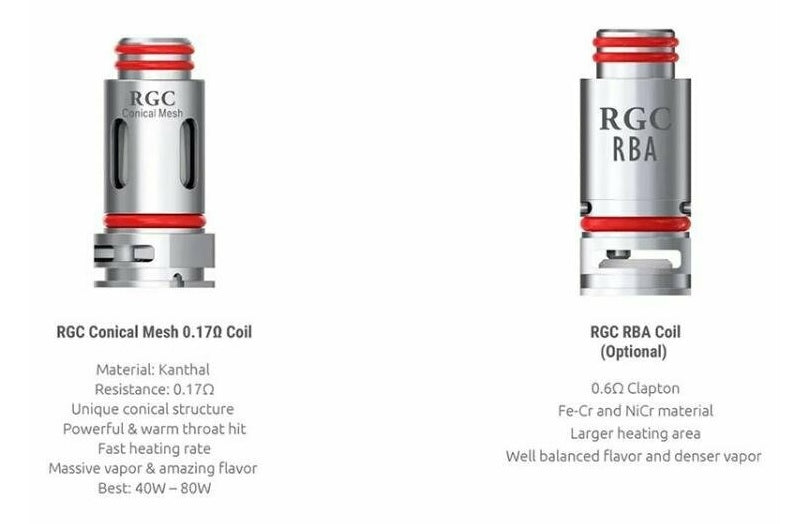 SMOK RGC Conical Coils / RGC RBA Coil for RPM80 / RPM80 Pro
