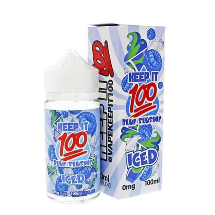 keep it 100 blue slushie ejuice review