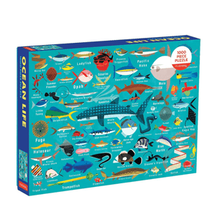Mudpuppy - Ocean Life 1000 Piece Puzzle