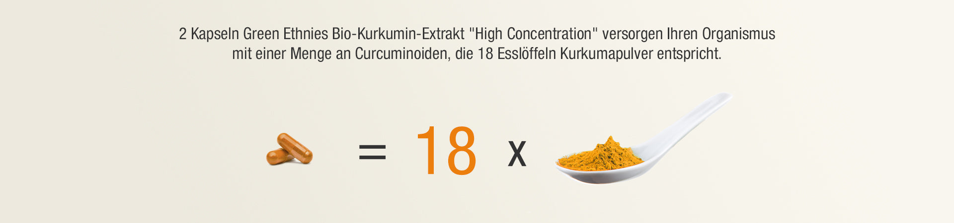 Kurkumin Bio natürliche konzentrierte Extraktqualität