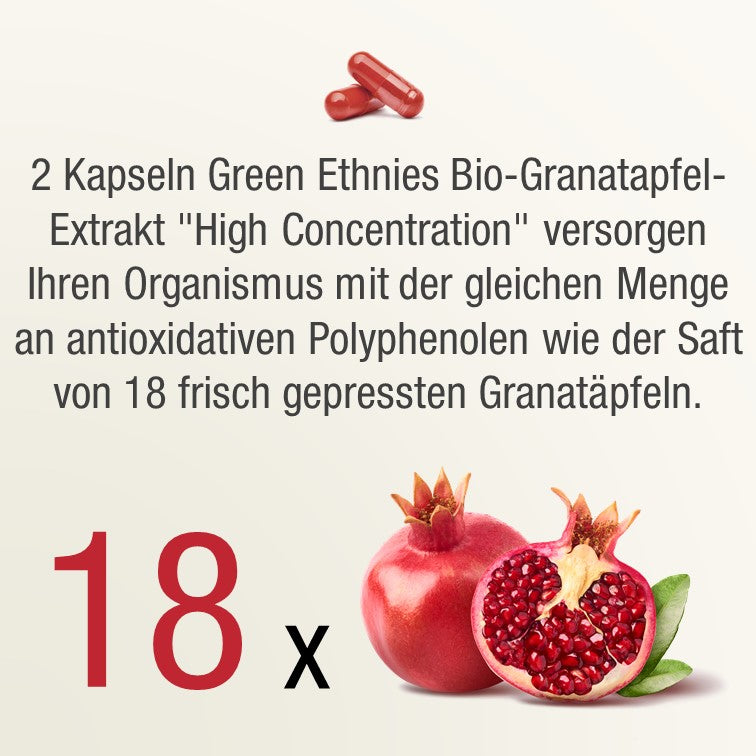 Bio-Granatapfel Naturkonzentrat Qualität