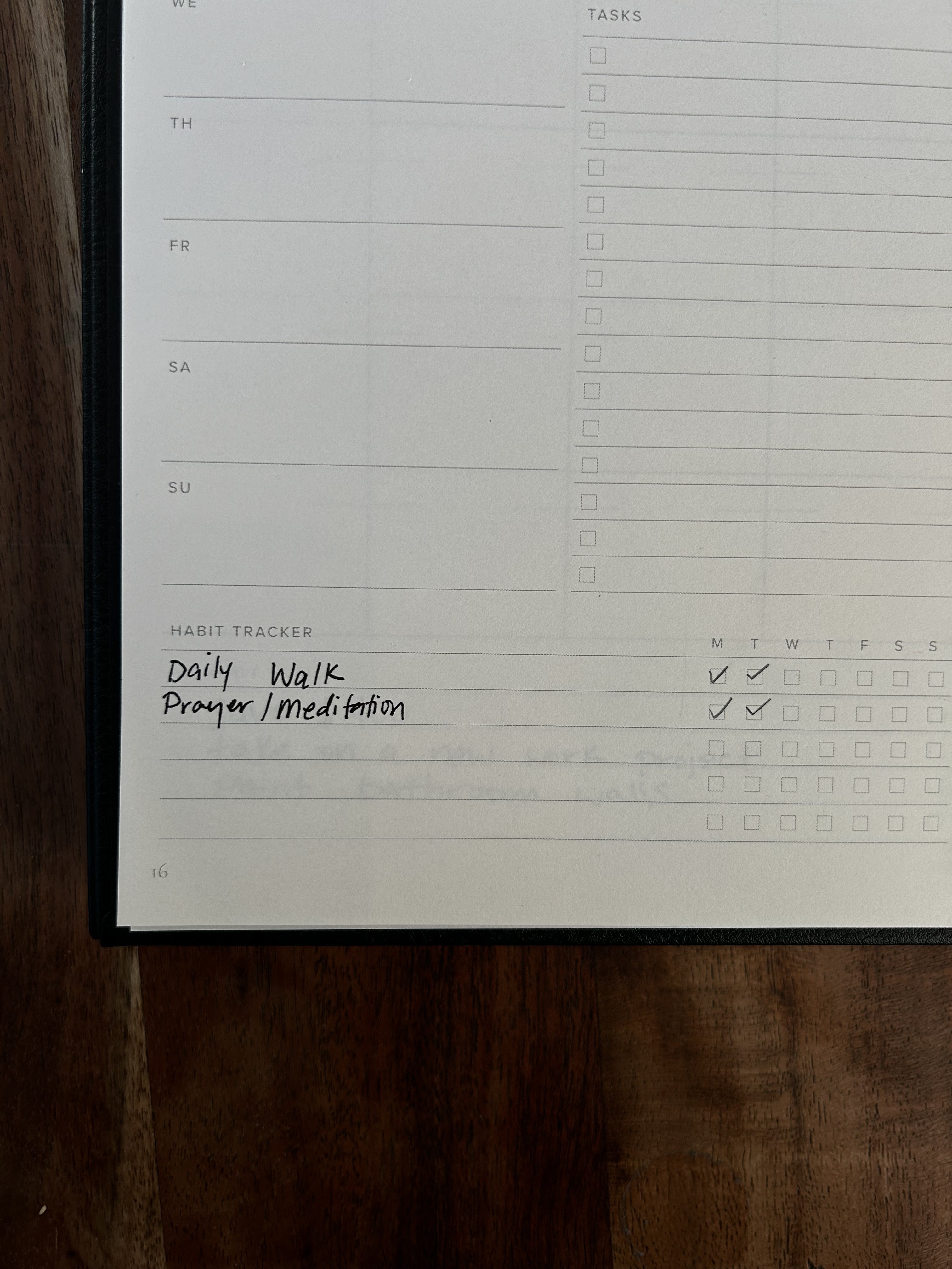 daily focus planner