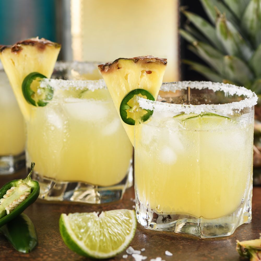 pineapple jalapeno margarita