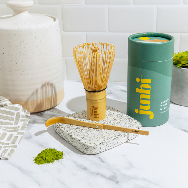 Electric Whisk + Large Matcha Tin – SunLife Organics