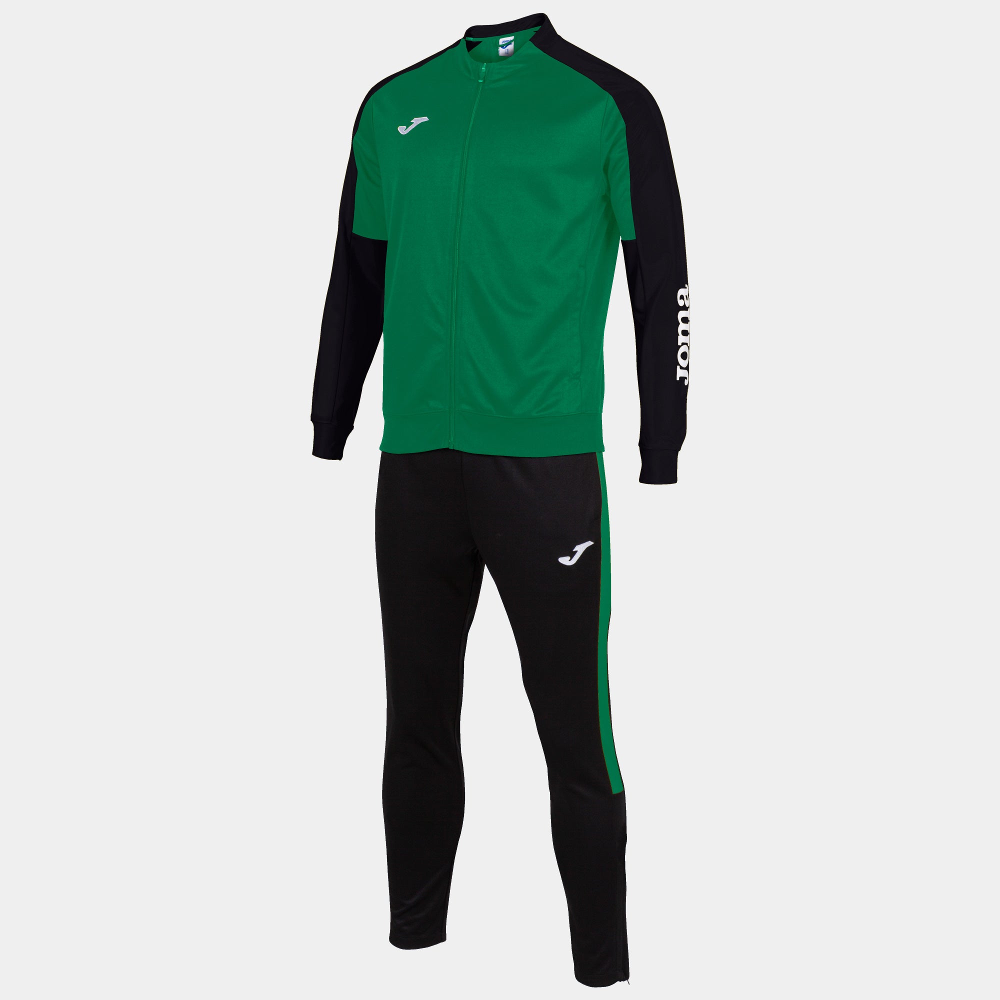 Joma Eco Championship Tracksuit (Green Medium/Black)