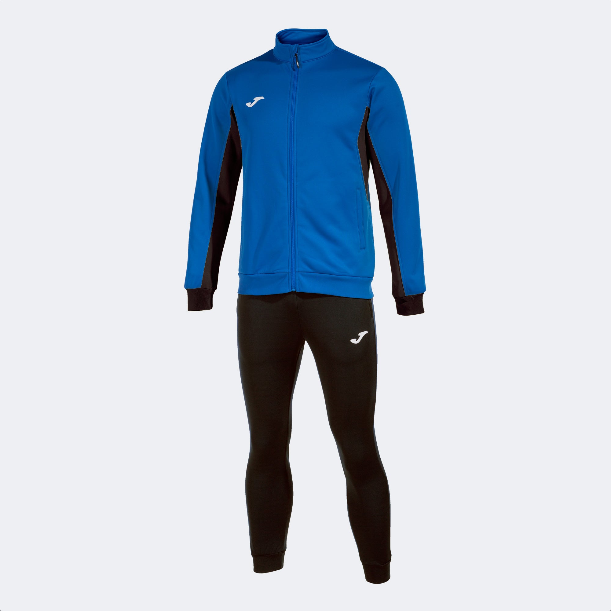 Joma Derby Tracksuit (Black/Royal)