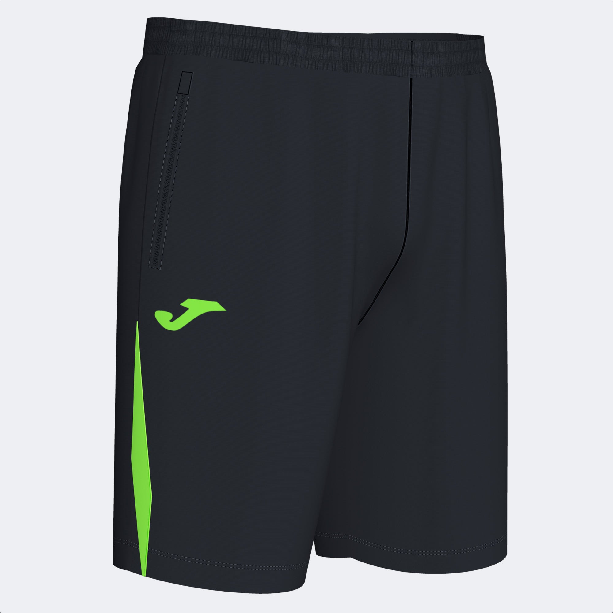 Joma Championship VII Short (Black/Green Fluor)