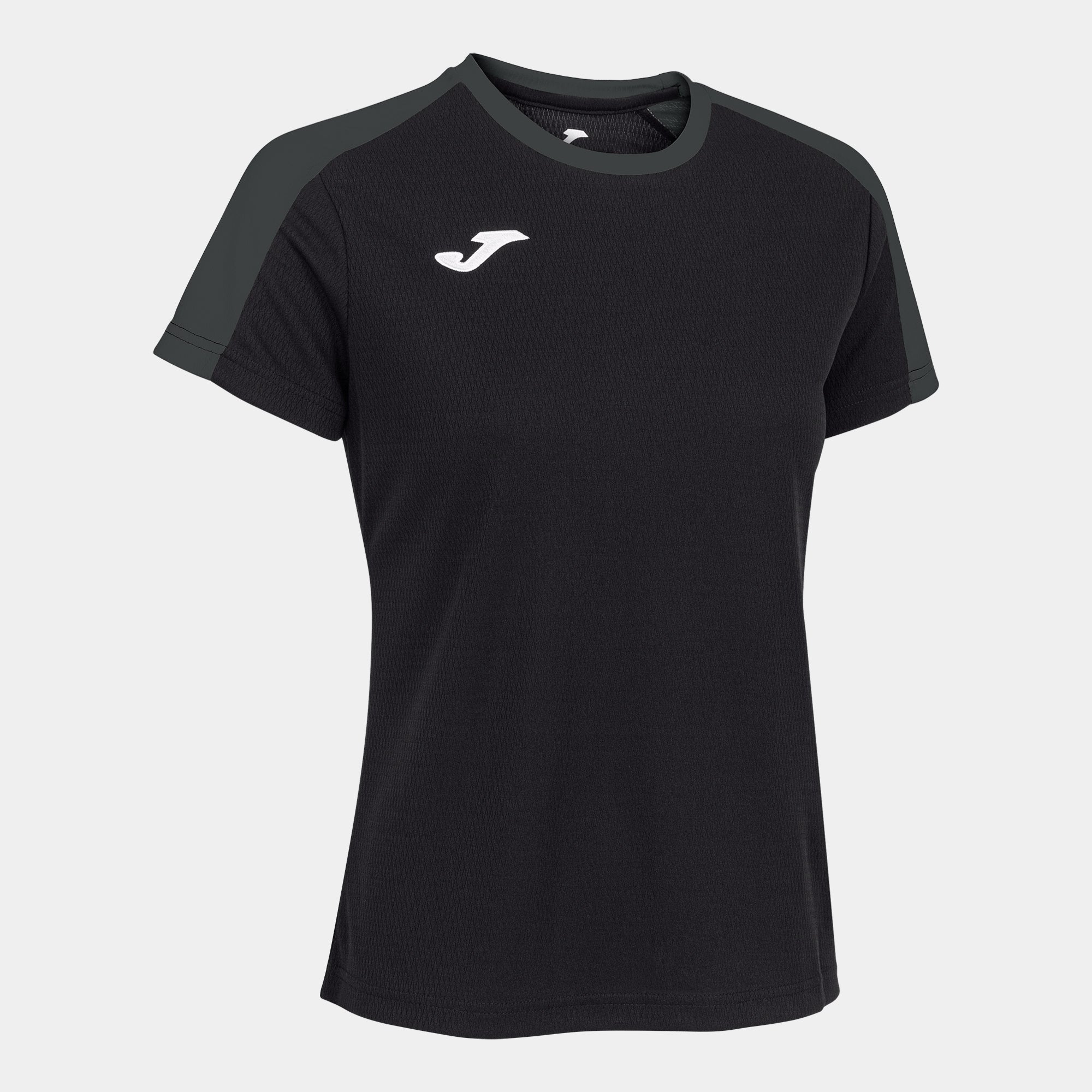 Joma Eco Championship SS Ladies Tee (Black/Anthracite)