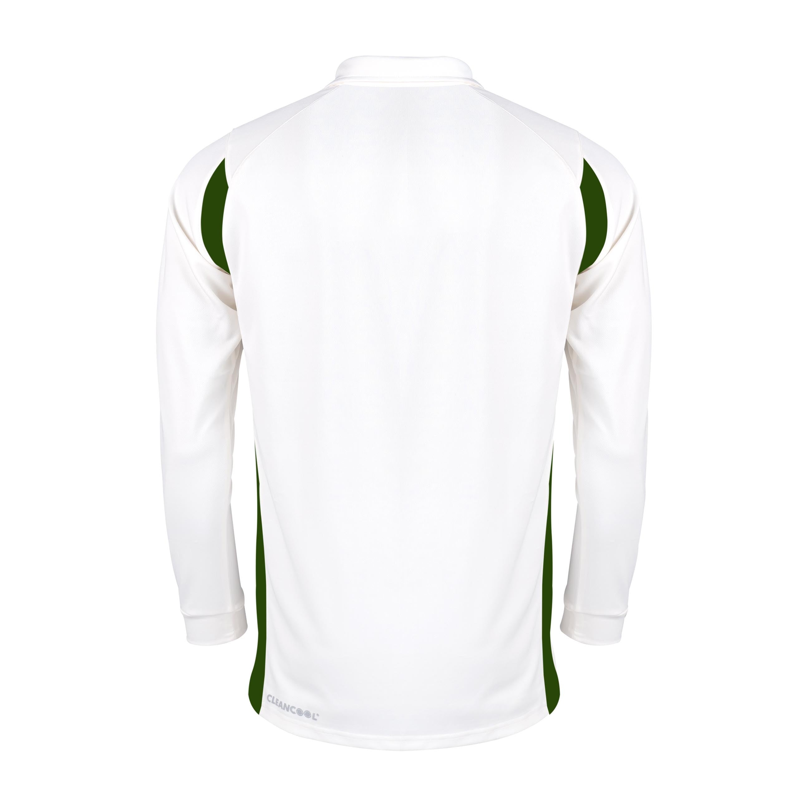 Gray Nicolls Pro Performance V2 LS Shirt (Ivory/Green)