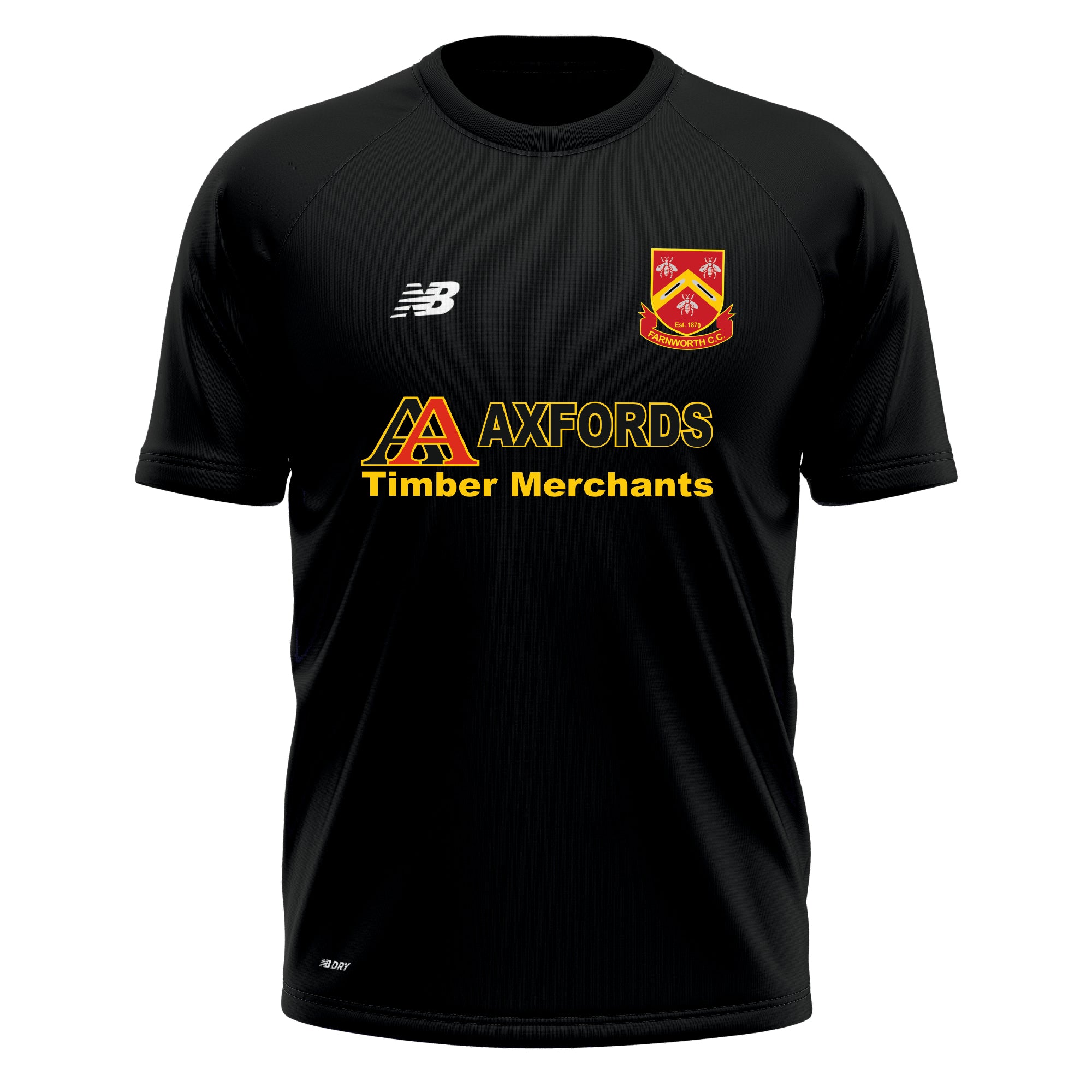 Farnworth CC New Balance Training Shirt (Black)