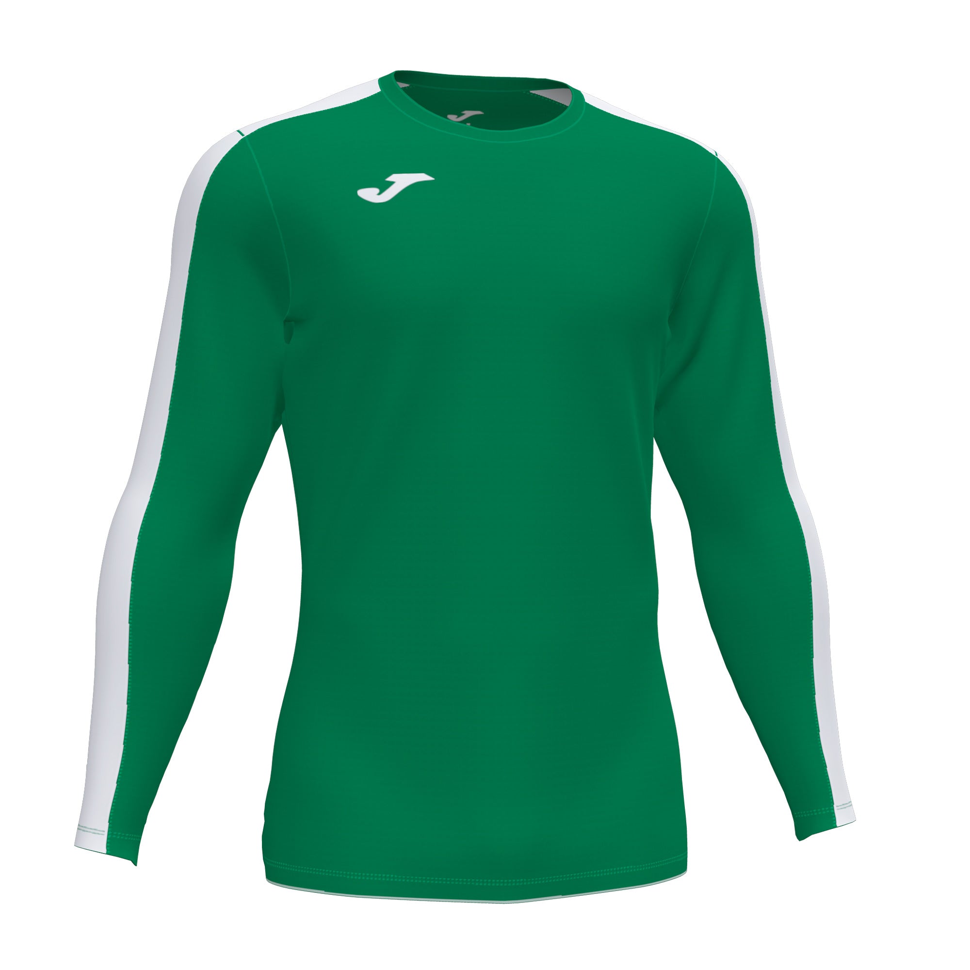 Joma Academy III LS Shirt (Green/White)