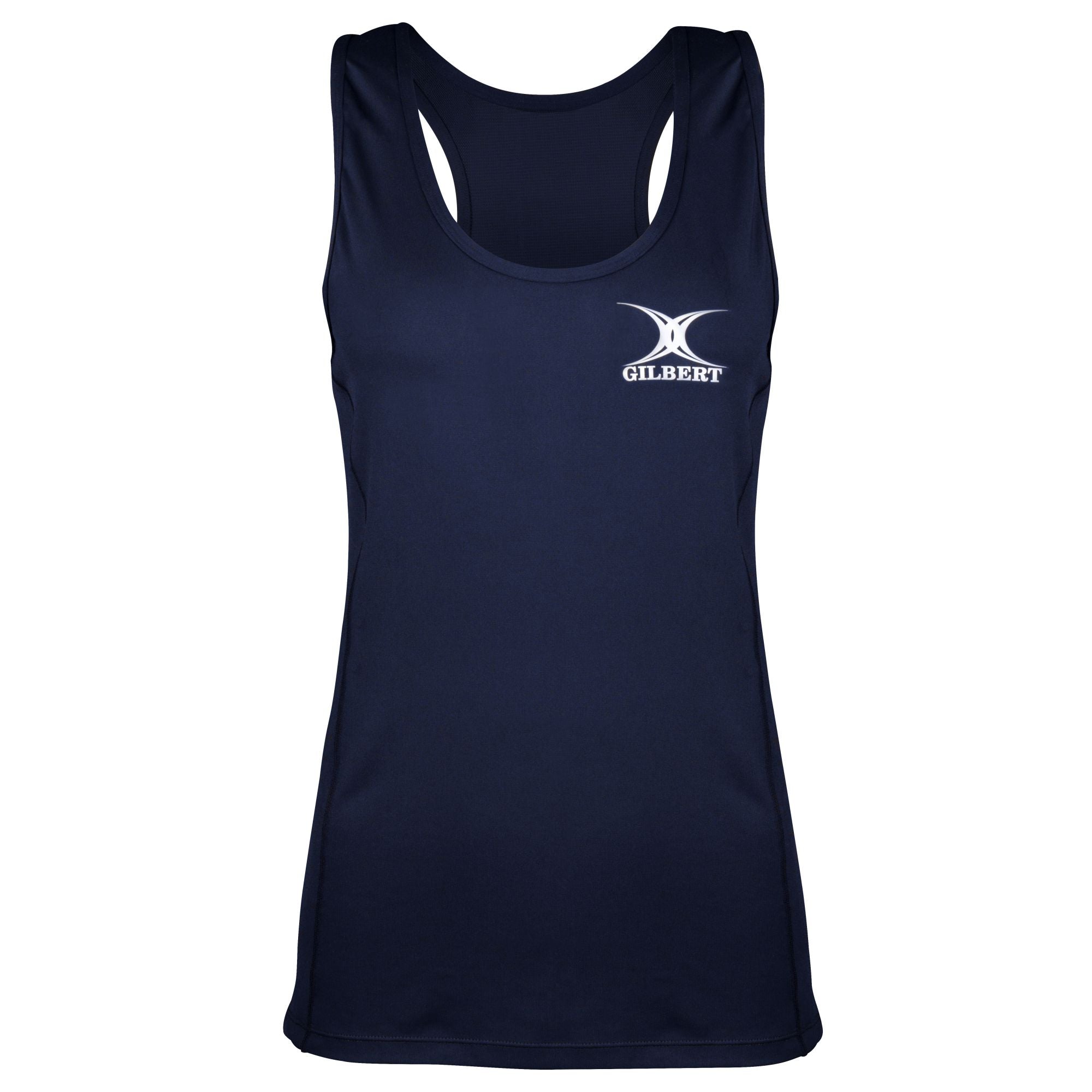 Gilbert Pro Synergie Netball Vest (Dark Navy)