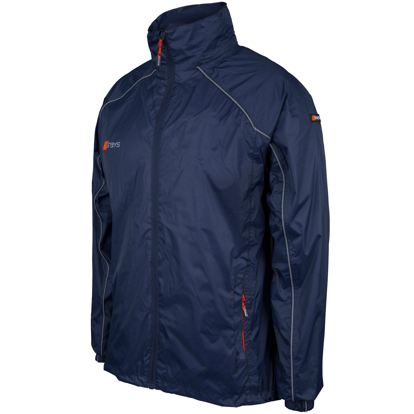 Grays Hockey Womens Arc Rain Jacket (Dark Navy)