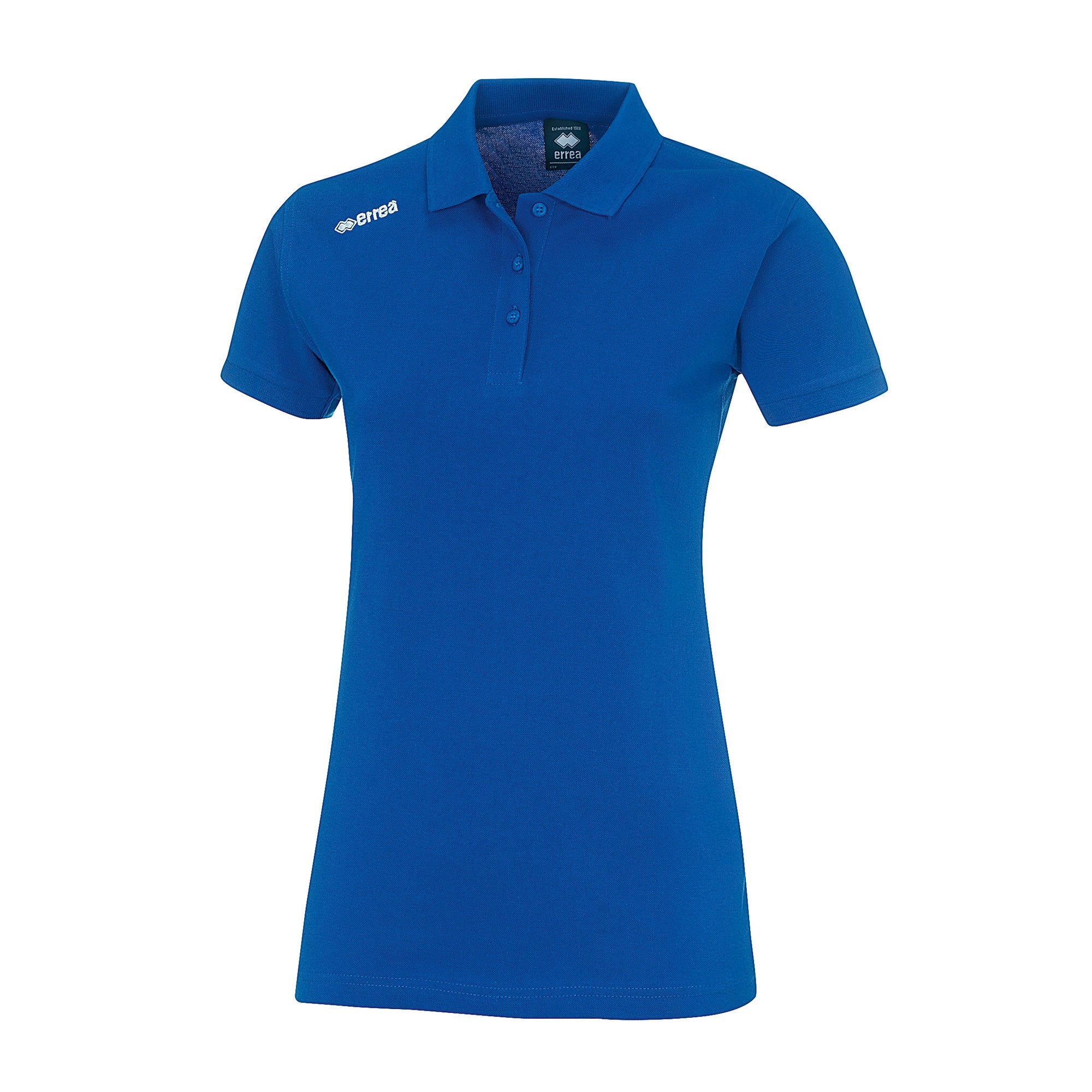 Errea Women's Team Colours Polo Shirt (Blue)