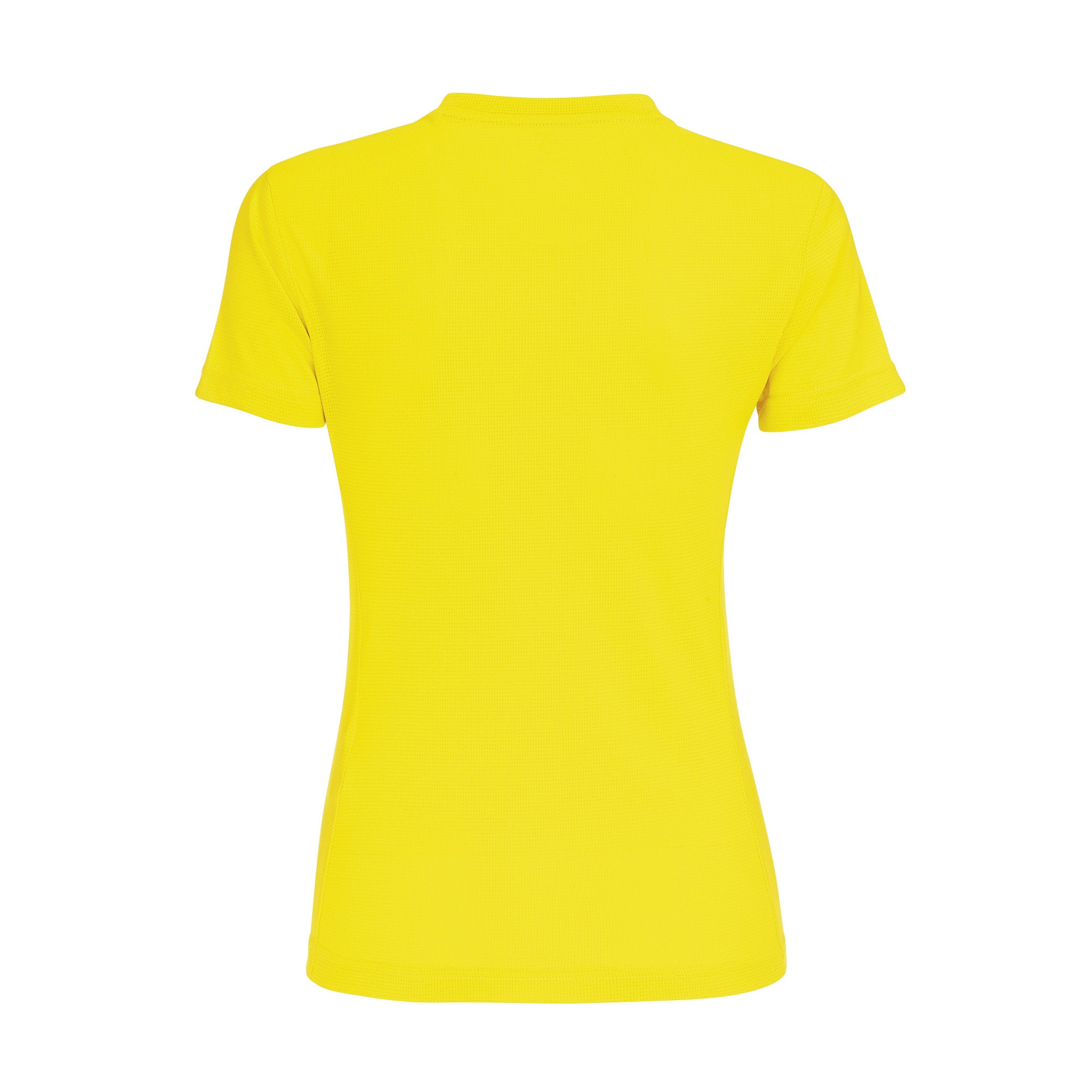 Errea Women's Marion Short Sleeve Shirt (Yellow Fluo)