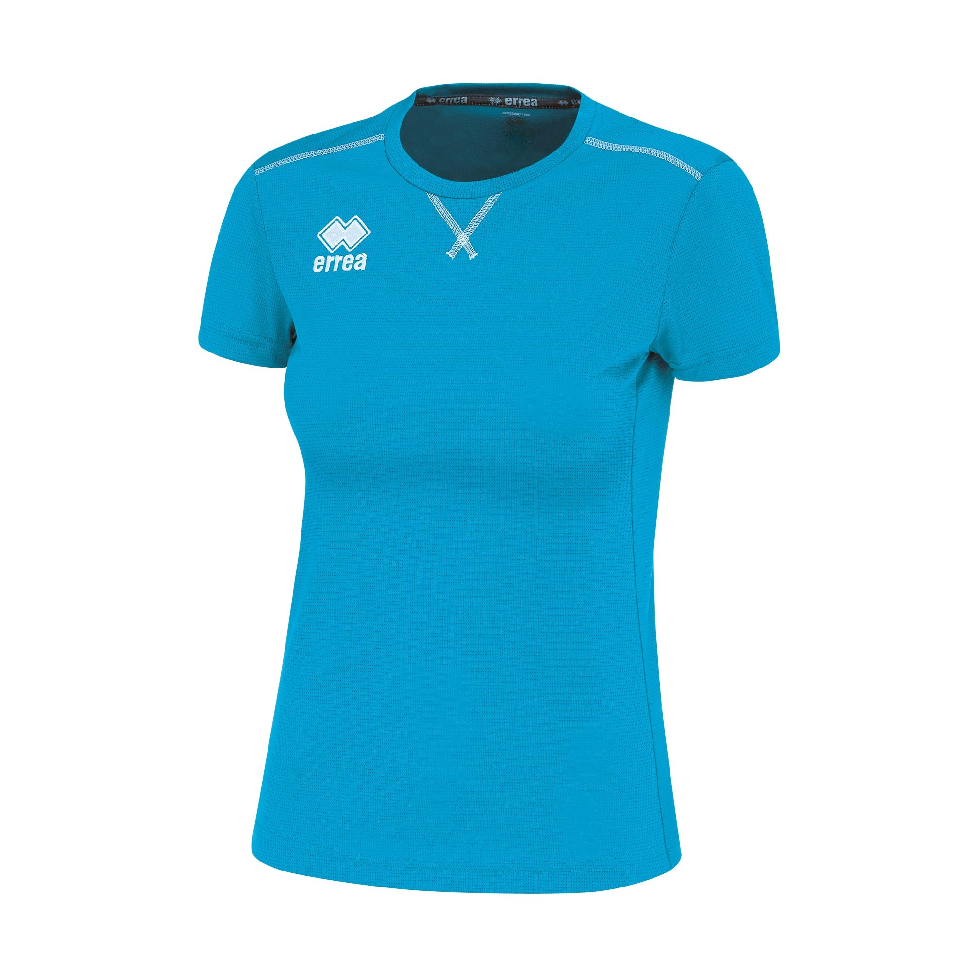 Errea Women's Marion Short Sleeve Shirt (Cyan)