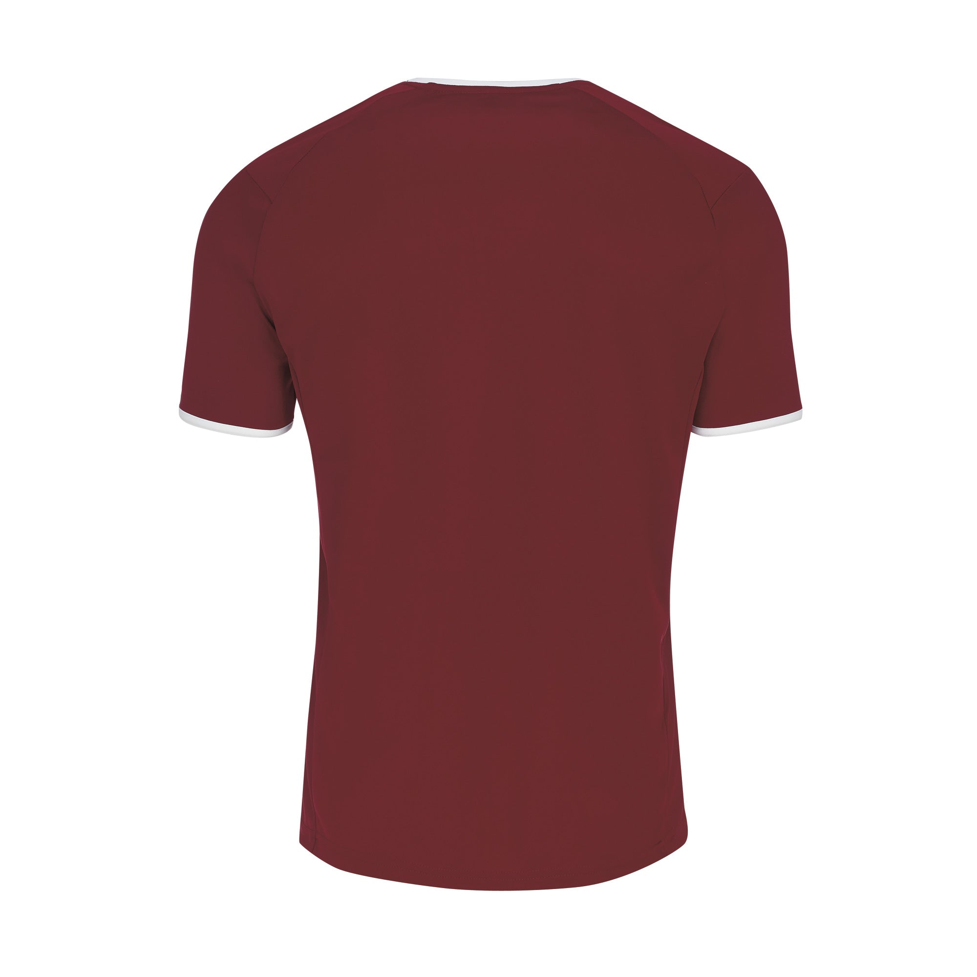 Errea Lennox Short Sleeve Shirt (Maroon/White)