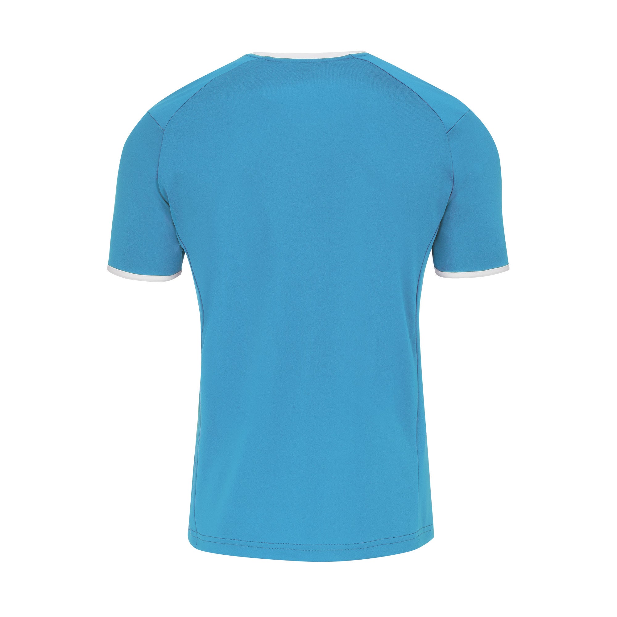 Errea Lennox Short Sleeve Shirt (Cyan/White)