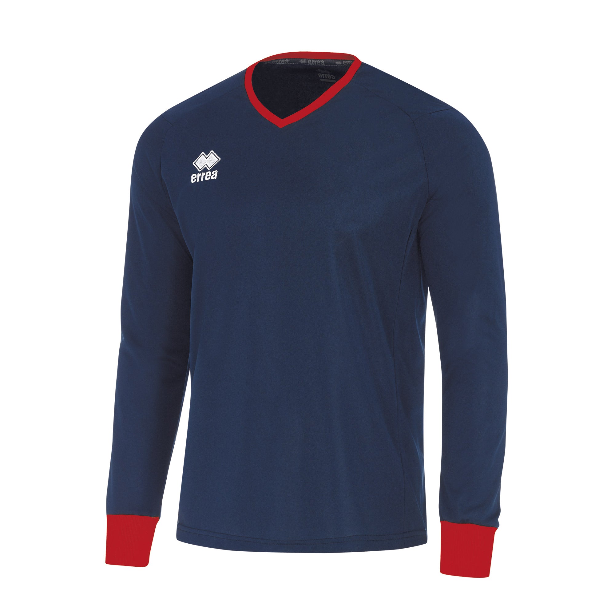 Errea Lennox Long Sleeve Shirt (Navy/Red)