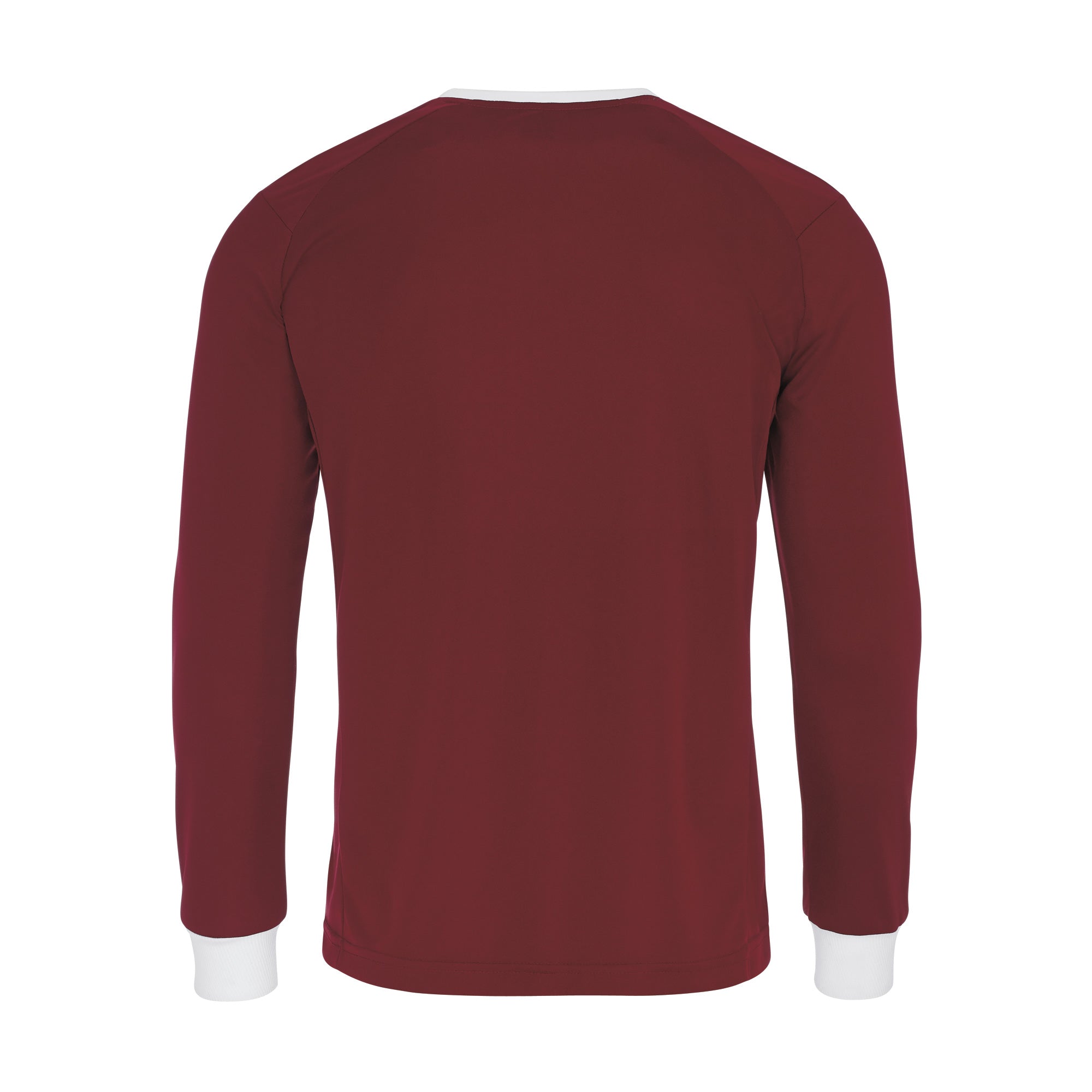 Errea Lennox Long Sleeve Shirt (Maroon/White)