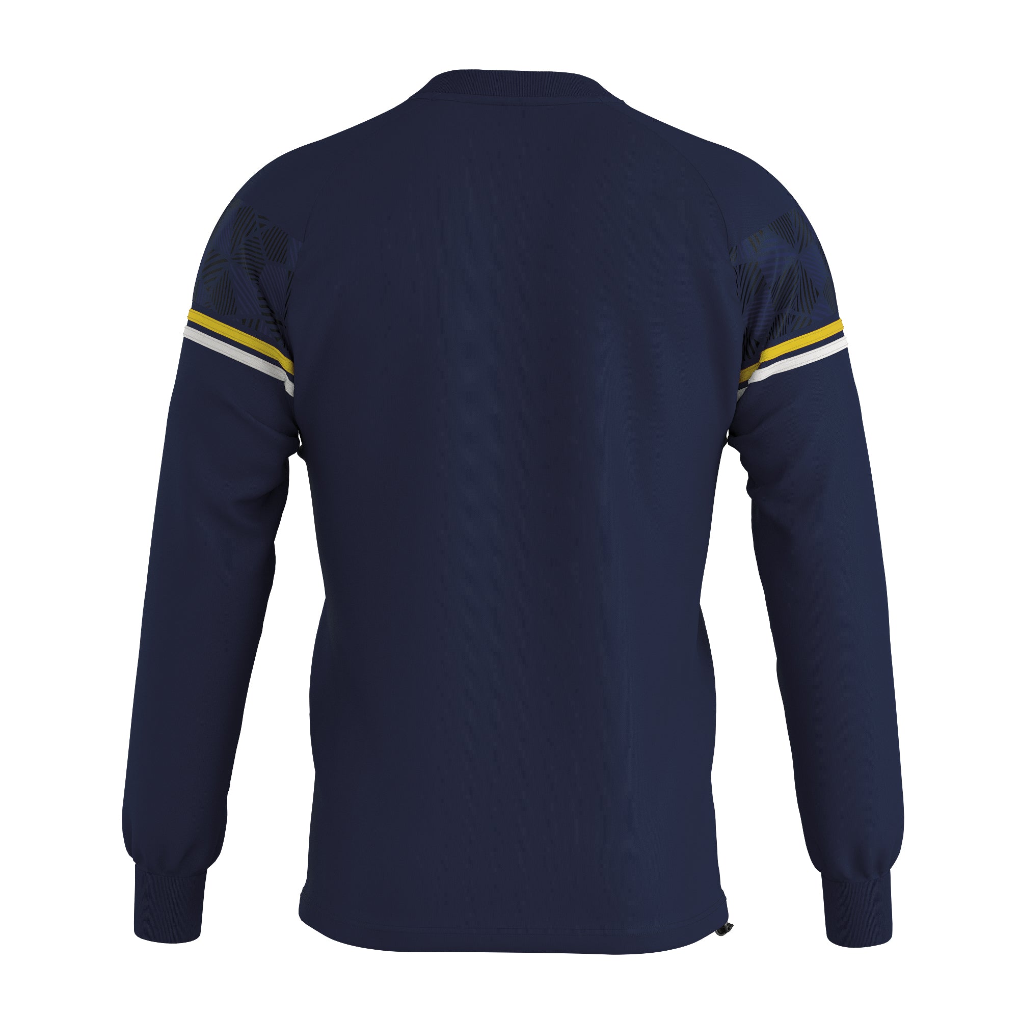 Errea Davis Crew Top (Navy/Yellow/White)