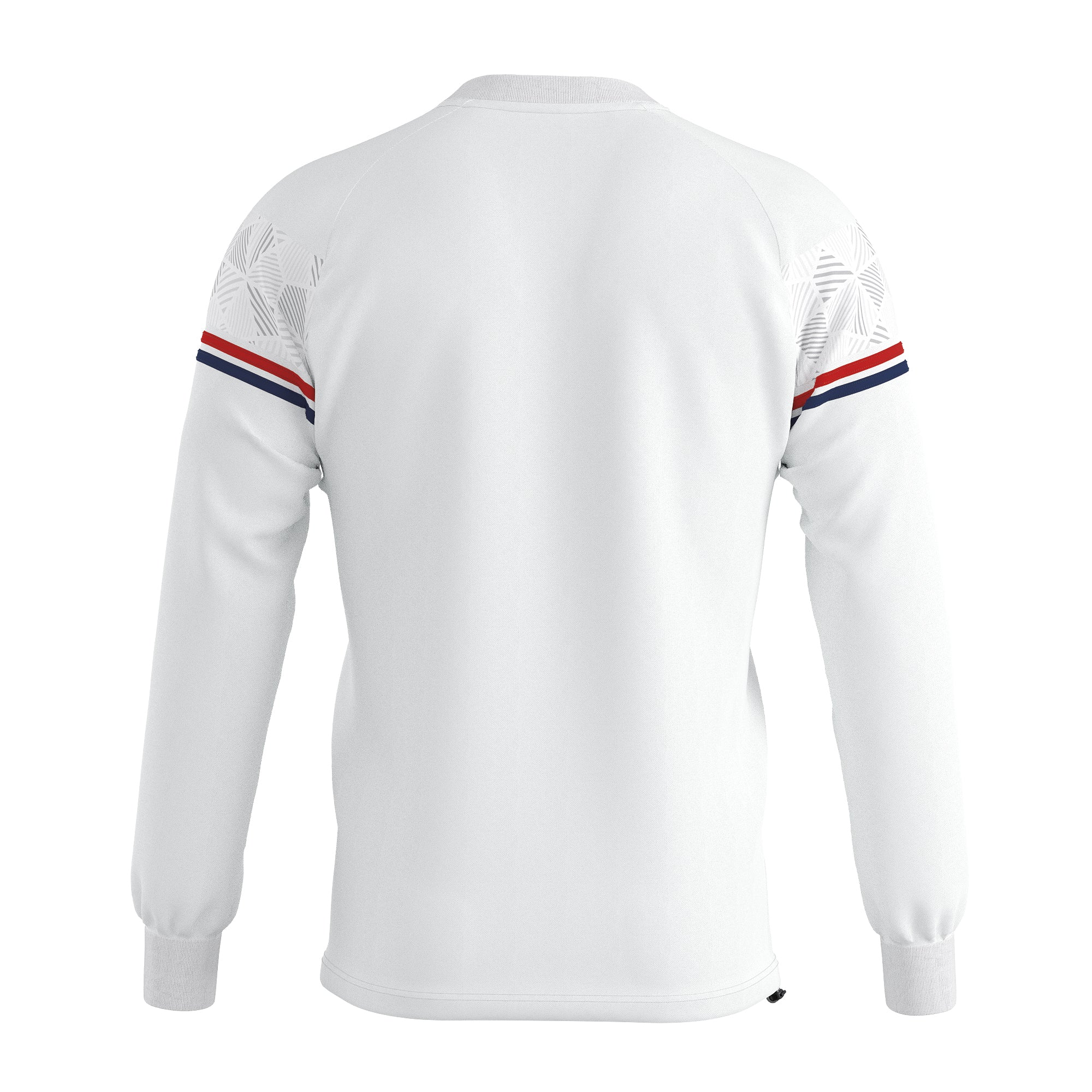 Errea Davis Crew Top (White/Red/Navy)