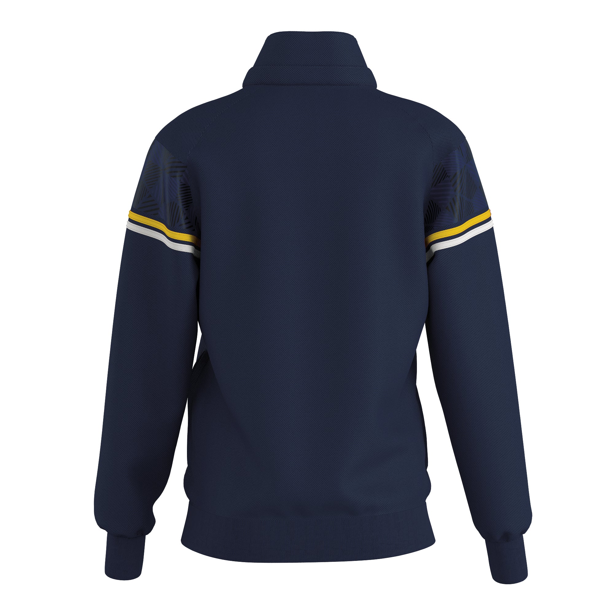 Errea Women's Diana Full-Zip Jacket (Navy/Yellow/White)