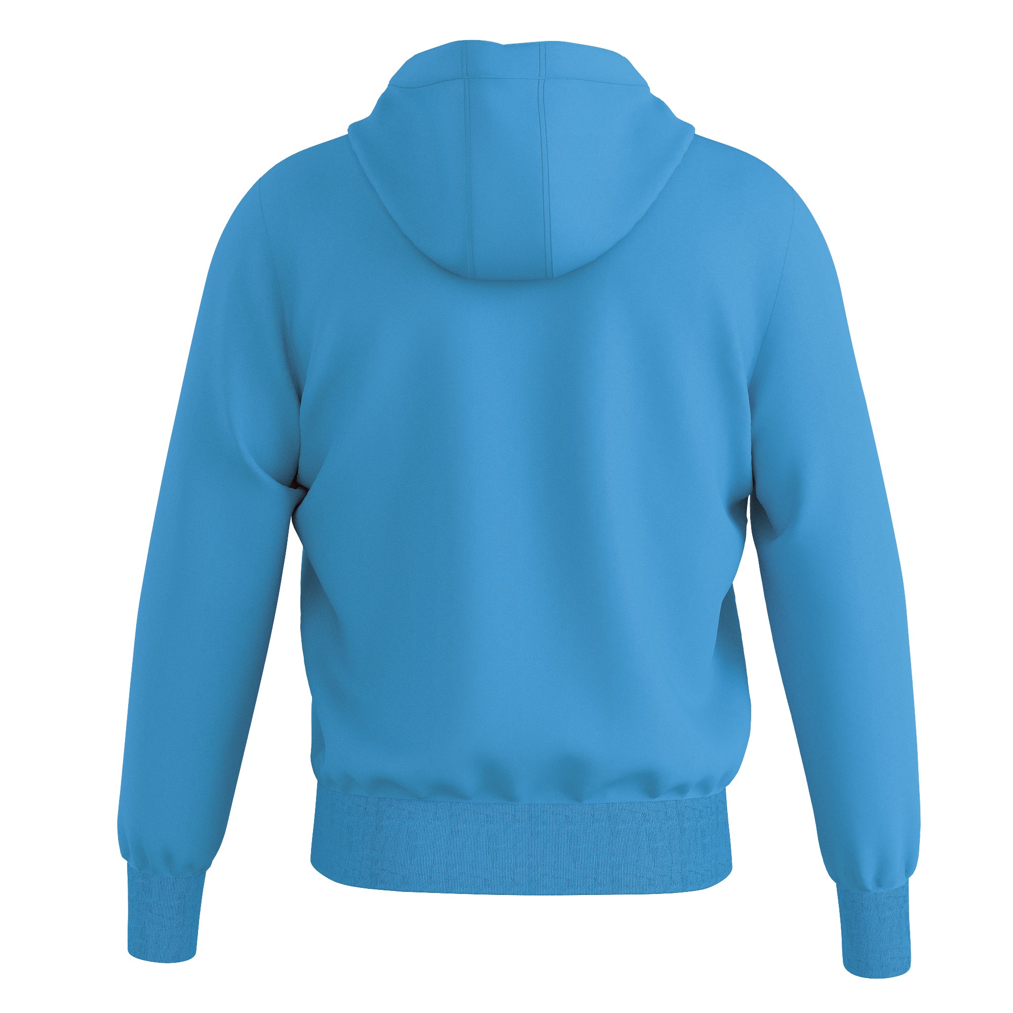 Errea Jacob Full Zip Hooded Top (Cyan)