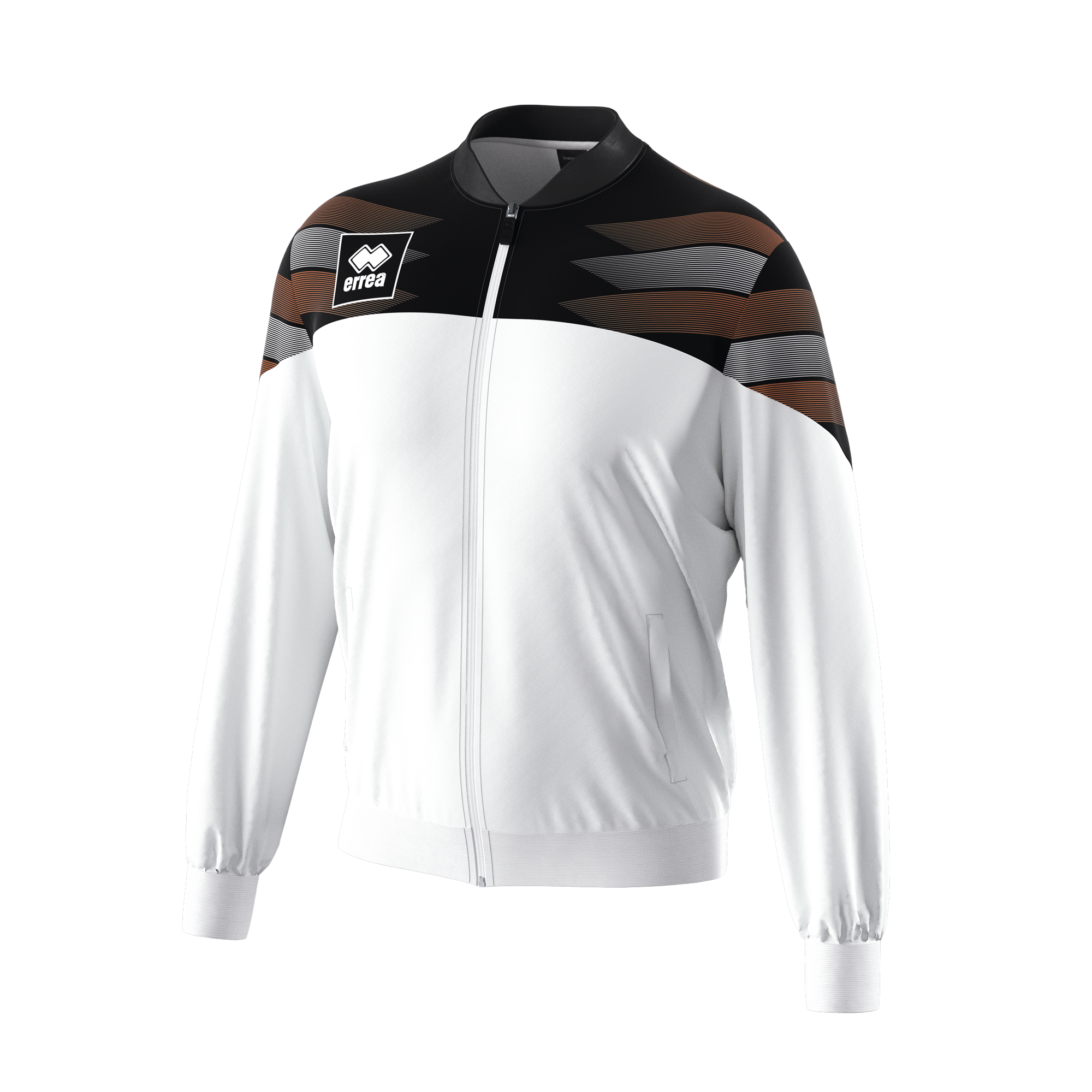 Errea Billy Jacket (White/Black/Orange)