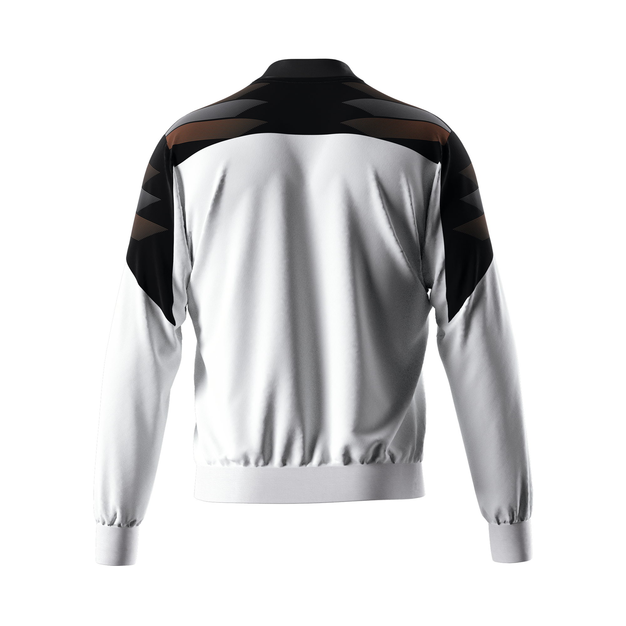 Errea Billy Jacket (White/Black/Orange)